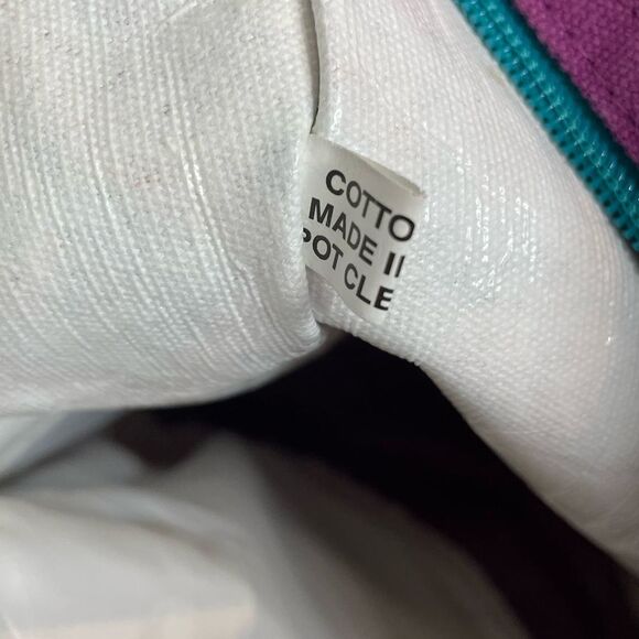 Kate McRostie Canvas Tote Handbag Peacock Design - Picture 11 of 13